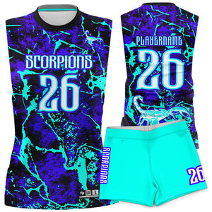 Uniforme de Fútbol 7v7 Personalizado, Conjunto de Camiseta y Pantalones Cortos Sublimados, Ligero, Transpirable, de Secado Rápido y Antibacteriano - Product Image 2