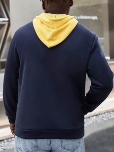 Sudadera con Capucha Extra Grande para Hombre, de Felpa Francesa Gruesa, 100% Algodón, Sudadera Térmica - Product Image 3