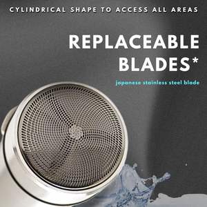 Rasoir à lames Circar pour hommes et femmes, outil de rasage électrique pour les zones sensibles et l'élimination des poils courts, étanche IPX7 - Product Image 2