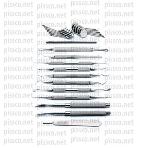 ฉลากส่วนตัวผ่าตัดสัตวแพทย์หดชุด10ชิ้น Weitlaner Gelpi เครื่องมือบรรจุที่กำหนดเองทำโดย Pissco - Product Image 2