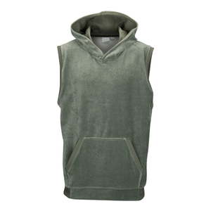 Vente en gros Sweat à capuche sans manches en polaire chaud pour hommes Pull à capuche décontracté Personnalisable Logo Design - Product Image 1