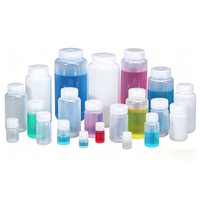 Botol Reagen Kimia AYEROXO Silinder Mulut Lebar Sempit, Dapat Diautoklaf, Bahan PP HDPE, untuk Cairan dan Bubuk Dari Hebei