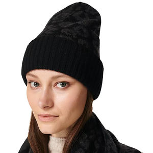 Gorro de Jacquard OEM con logotipo personalizado, gorro de punto cálido para eventos de ropa informal y estilo callejero - Product Image 4