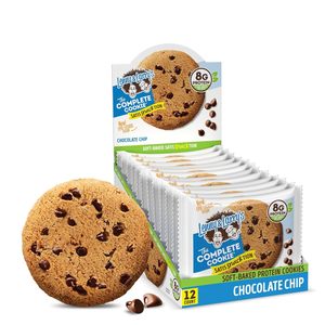 Galleta de Proteína Completa Lenny & Larry's, [Con Chispas de Chocolate], Suave y Masticable, [2 Onzas] (Paquete de 12) - Product Image 1