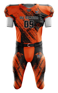 Uniforme Offre Spéciale de football américain grande taille de haute qualité conception respirante uniforme personnalisé techniques imprimées par sublimation en gros - Product Image 3