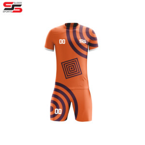 Venta al por mayor de ropa deportiva personalizada para jóvenes niños, camiseta de fútbol con logotipo y número, uniformes de fútbol sublimados para hombres - Product Image 3