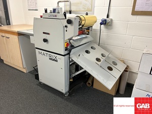 Máquina laminadora térmica de doble cara Matrix MX-530DP 2016 con alimentador manual en venta - Tamaño 550 x 750 mm - Product Image 2