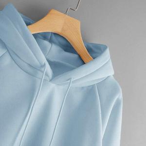 Sudadera con capucha para mujer, prenda deportiva femenina de 2023 pulgadas, estilo casual y casual, 100% - Product Image 3