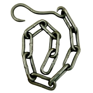 Kit de Cadena Colgante de Hierro Negro Vintage con Ganchos, Cadena Amortiguadora Ajustable de Metal para Colgar Hamacas, Cestas Colgantes en el Porche, para Uso en Exteriores - Product Image 6