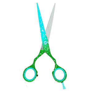 Tijeras de corte de pelo de peluquero con hoja de acero inoxidable de alta calidad, tijeras de peluquería de belleza de acero metálico afilado para peluquería - Product Image 6