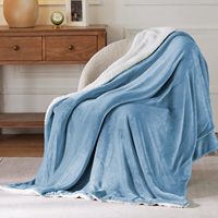 Couverture en peluche de flanelle Ultrasoft, légère et personnalisée, pour canapé, 50x60 pouces