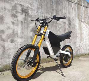 จักรยานไฟฟ้า CS20 12000W รุ่นปี 2024 ขายดี พร้อมระบบกันสะเทือนเต็มรูปแบบ สำหรับนักปั่นแบบ Bomber มอเตอร์ฮับหลัง แบตเตอรี่ลิเธียม เกียร์เดียว รุ่นใหม่ - Product Image 6
