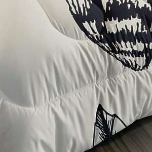 Hosima Nữ Hoàng Kích Thước Gothic Trang Trí Nội Thất Comforter Set 3D Chết Bướm Đầu Sọ Mô Hình Halloween Tấm Ga Giường Cho Bé Trai - Product Image 5