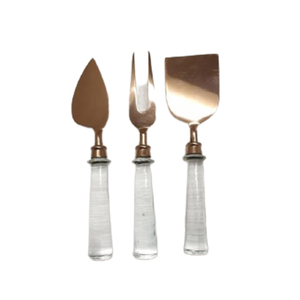 Couverts en acier inoxydable faits à la main avec de l'or et main en résine pour cuisine, hôtels, restaurant Couverts de luxe - Product Image 6