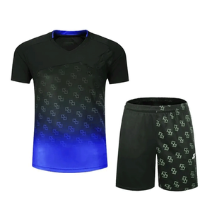 Uniformes de tenis y uniformes cortos de tenis de mesa de bádminton Uniformes de tenis para hombres Ropa deportiva cómoda - Product Image 1