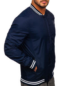 Service OEM Veste Bomber de baseball à manches en cuir de laine brodée 2025 personnalisée de haute qualité pour hommes Vente de saison d'hiver - Product Image 4