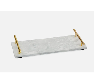 Bandeja de servicio de mármol elegante Bandeja de servicio de mármol de mesa hecha a mano de excelente calidad Tamaño personalizado - Product Image 4