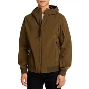 Vestes coupe-vent en toile respirante avec logo personnalisé pour hommes, fermeture éclair, couleur personnalisée, directement de l'usine - Product Image 1