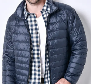 Veste polaire à fermeture éclair complète vente en gros hiver simple personnalisé grande taille veste d'hiver matelassée à capuche vêtements d'extérieur vêtements de sport - Product Image 1