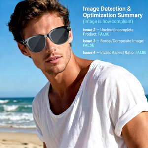 Lunettes Caméra Intelligentes IA 200W Pixels Recharge Type C Reconnaissance Photo/Vidéo Transfert WiFi Traduction Appel Audio - Product Image 2