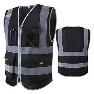 Chaleco de Seguridad de Alta Visibilidad Impermeable para Trabajo, con Bolsillos Reflectantes, Construcción de Nailon de Calidad, Logotipo Personalizable, Soporte FLEX FIT - Product Image 5