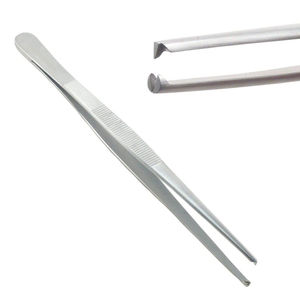 Pinzas médicas de acero manuales de alta calidad para enfermería y vendaje quirúrgico Base de pinzas de tejido Pinzas de algodón - Product Image 1