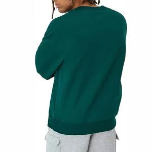 Design personnalisé pull ras du cou hommes haut sérigraphie prêt commande en gros pull - Product Image 3