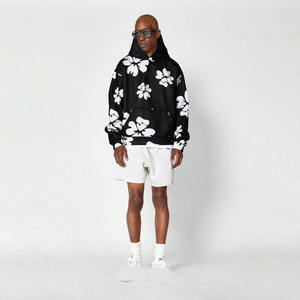 Sweat-shirt à capuche personnalisé pour homme, en tissu polaire, fabriqué sur commande, plusieurs tailles, livraison porte-à-porte, streetwear, vente en gros OEM - Product Image 1