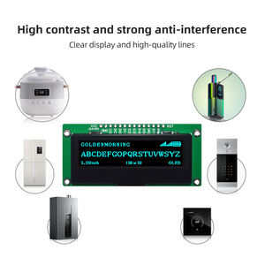 2.23インチ128x32 OLEDディスプレイモジュールSSD1305 8ビットパラレルインターフェース、白、青、黄、緑で利用可能 - Product Image 4