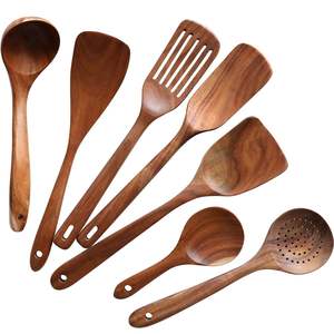 Juego de Utensilios de Cocina de Madera de Alta Gama |   Artesanía Hecha a Mano |   Precio al por Mayor - Product Image 2