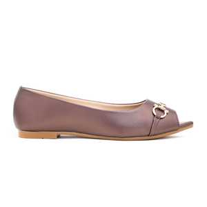 WN8079 Sandales Peep Toes brunes avec bride à la cheville et dos ouvert à la mode, bout ouvert et pointu pour le printemps et l'été - Product Image 3