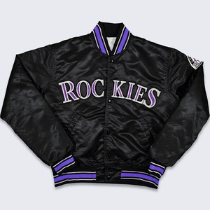 Veste universitaire en satin de haute qualité unisexe, personnalisée, avec broderie sur le devant, pour le hockey sur glace, hiver, solide, polyester, bombardier, revêtement - Product Image 5