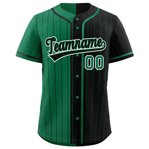 Maillot de baseball pour homme, couleur unie, coupe régulière, imprimé par sublimation, nouveau look élégant - Product Image 2