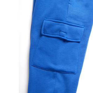 ชุดวอร์มคาร์โก้ของผู้ชายชุดวอร์มสีฟ้าสำหรับเล่นกีฬายิมระบายอากาศได้ดีใส่สบายไซส์ใหญ่สำหรับฤดูหนาว - Product Image 3