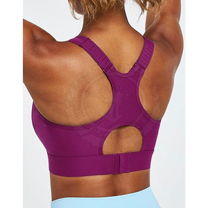 Camisetas Deportivas Cortas Transpirables, Estilo Casual, con Espalda Cruzada y Logotipo Frontal, para Ejercicio, Fitness, Entrenamiento, con Soporte y Comodidad para el Movimiento - Product Image 2