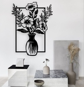 Arte de pared de Metal inspirado en la naturaleza con diseño botánico para decoración interior moderna del hogar creando y refrescante ambiente de pared - Product Image 1