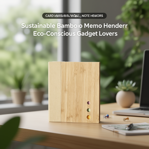 Porta-Appunti in Bambù Sostenibile per Amanti degli Oggetti Ecologici - Product Image 3