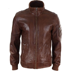 Men's Sheep Skin <b>Leather</b> <b>Jacket</b> Stylish Trendy Biker Coat Soft Genuine Real <b>Leather</b> Outerwear <b>Winter</b> - Product Image 1