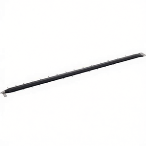 Palas de desempalme de 1250 mm de largo, 25 mm de ancho, forma angular, filo de corte recto, con recubrimiento en polvo - Product Image 2