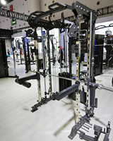 Station de musculation tout-en-un pour la maison, multifonctionnelle, avec rack de musculation et machine Smith Tianzhan TZ-Q1104 424kg