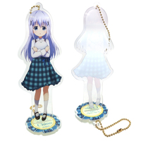 Conception personnalisée Frais d'installation gratuits Charms acryliques promotionnels Anime