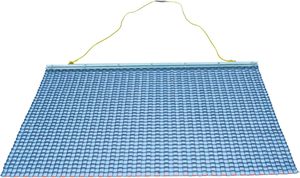 Alfombrilla de arrastre de metal plateado para béisbol y softbol, nivelación de campo resistente con cuerda de remolque para tracción manual o de vehículos - Product Image 5