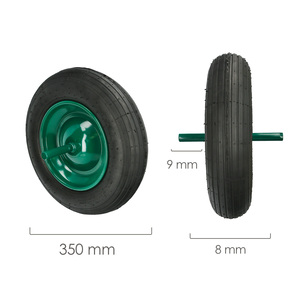 Ruota per Carrello da Cantiere Standard 350 x 8 mm. - Product Image 2