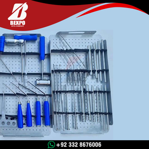 Conjunto de Instrumentos para Cirugía Endoscópica Unilateral Biportal (UBE), Instrumentos Quirúrgicos Ortopédicos de Acero Inoxidable de Grado Quirúrgico - Product Image 4