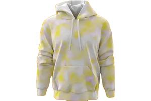 Vente en gros Sweat à capuche moderne unisexe surdimensionné en tissu doux et chaud pour l'hiver Design Tie Dye - Product Image 2