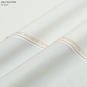 Tissu en coton 100% tissé Asli Sultani de 3 mètres avec décoration logo - Article en liquidation - Product Image 1