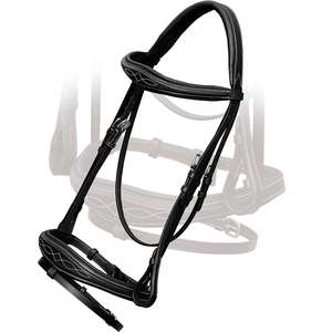 Brida de caballo Bridas de caballo de cuero disponibles en tamaños y colores personalizados Brida de cuero genuino para equitación ecuestre - Product Image 2