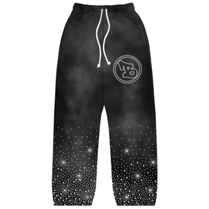 Faded Vintage Track Sweat Strass Streetwear Haute Qualité Coton Français Terry Jogger Pantalon Étoile Strass Pantalon De Survêtement - Product Image 2