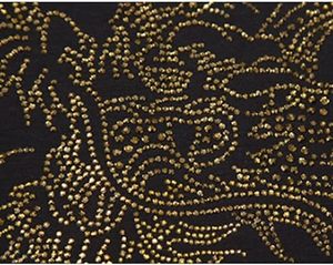 Allover Pattern Design Rhinestones Works Fleece Thick Heavyweight <span class=keywords><strong>Plus</strong></span> Size Hoodie <span class=keywords><strong>Pullover</strong></span> Oversized Drop Shoulder Rhine Stones - Product Image 2