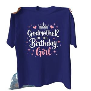 Camiseta de Cumpleaños para Mujer Disponible al por Mayor, Transpirable, Totalmente Personalizable, Cómoda y Antiarrugas - Product Image 1